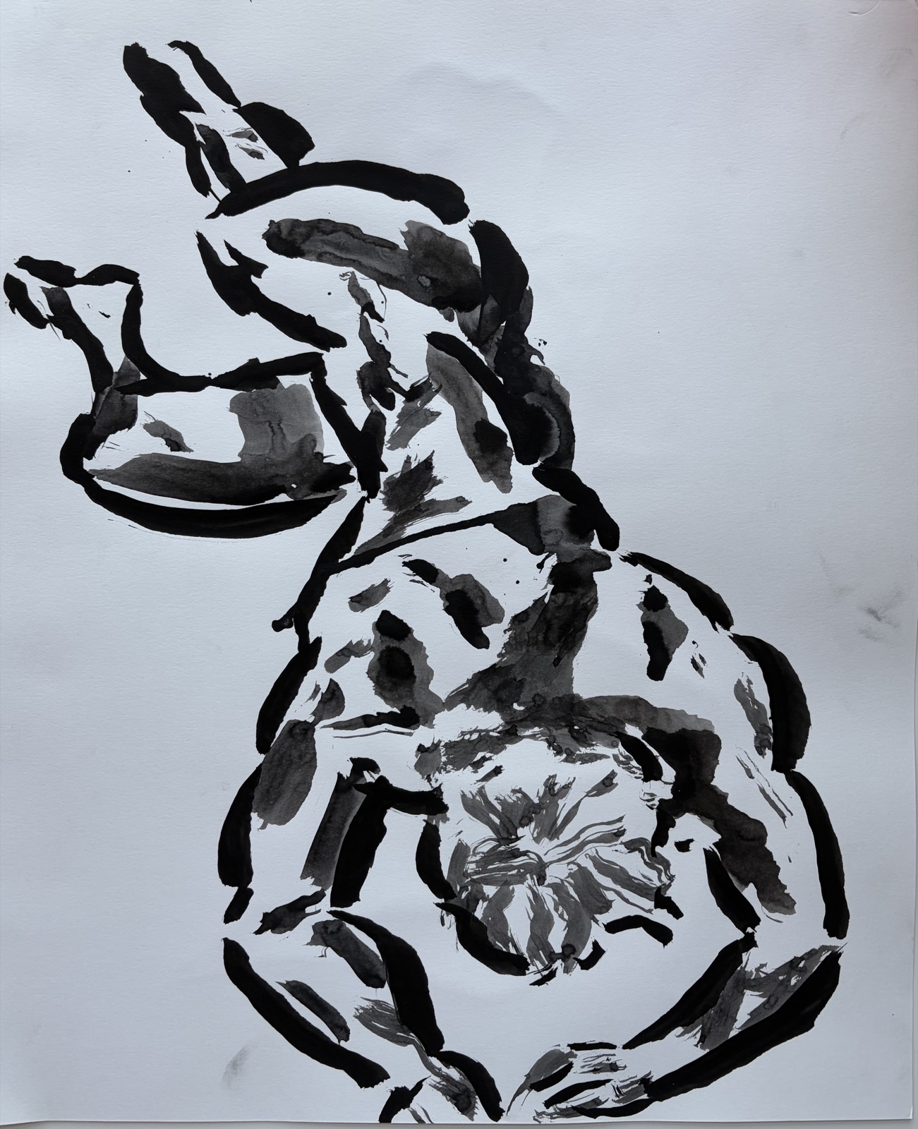 Ink drawing by Hal Munger