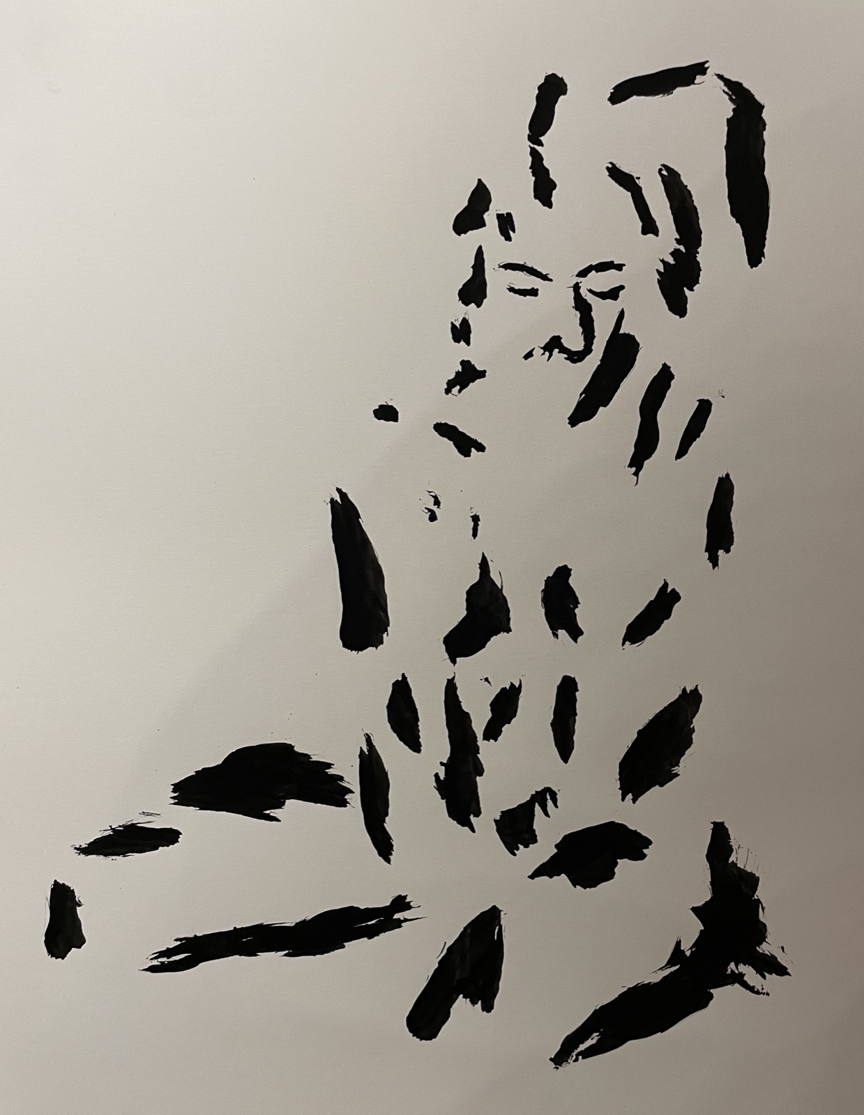 Ink drawing by Hal Munger